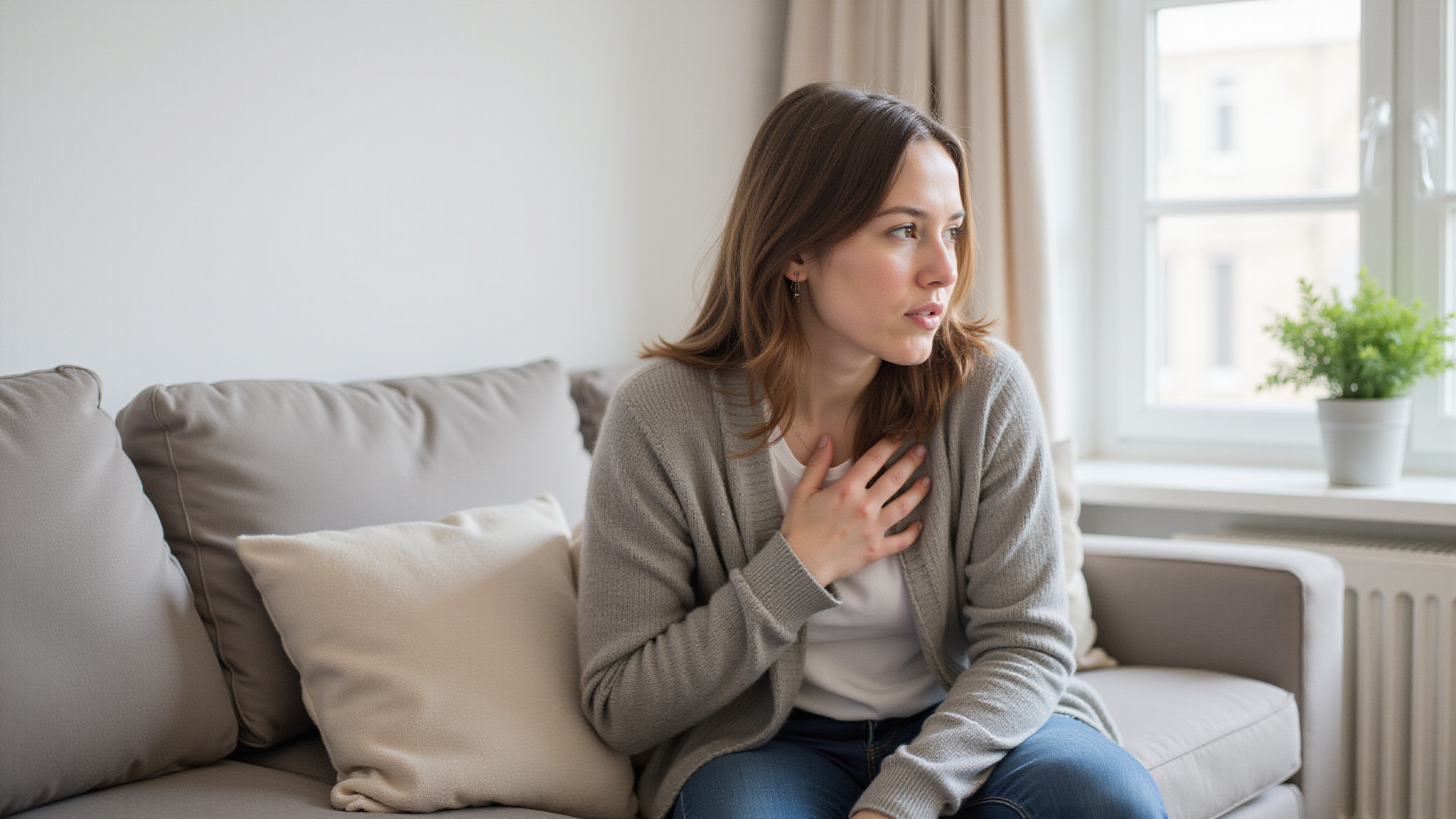slow breathing calms stress response